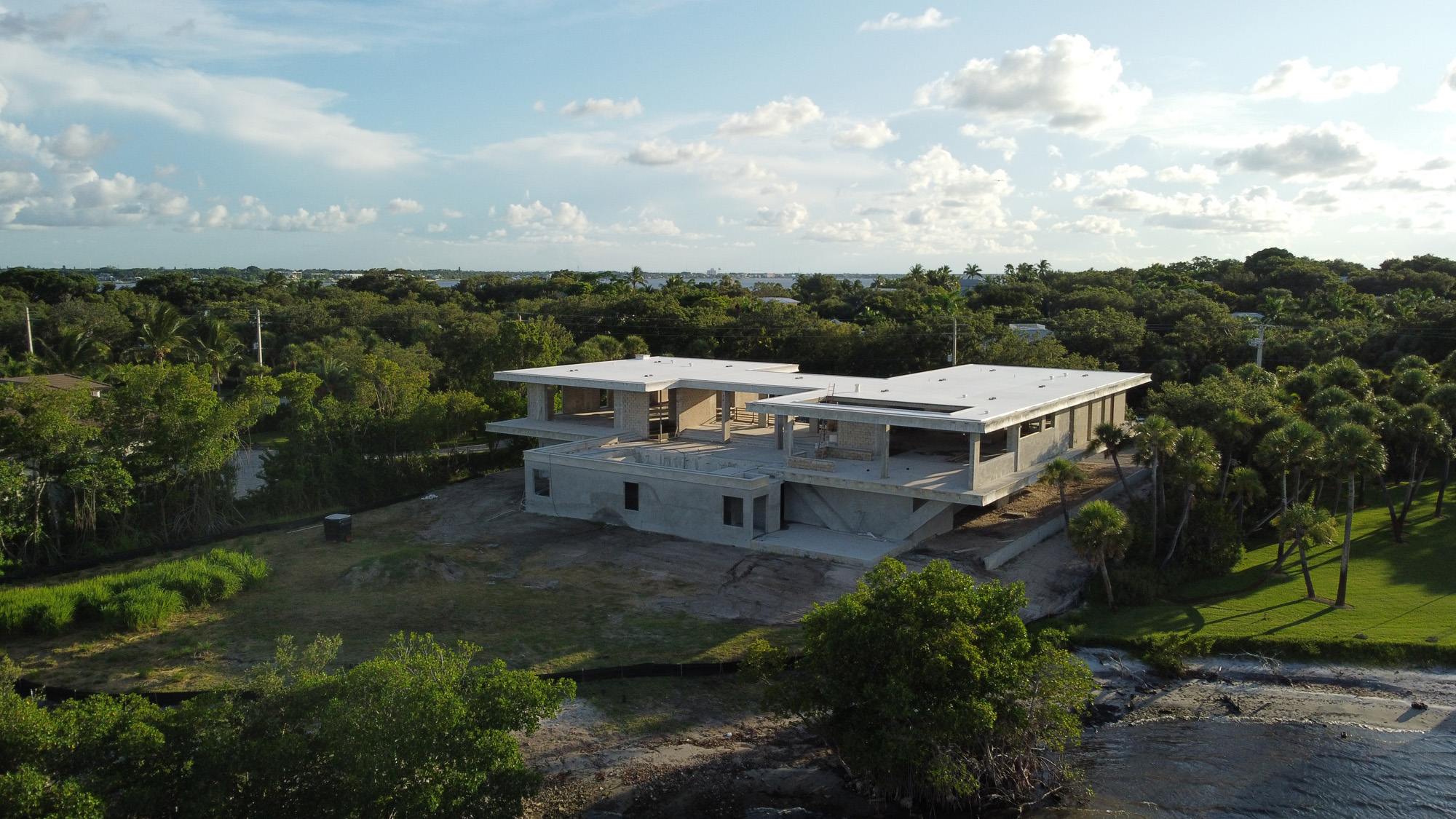 Completed Shellco custom oceanfront home